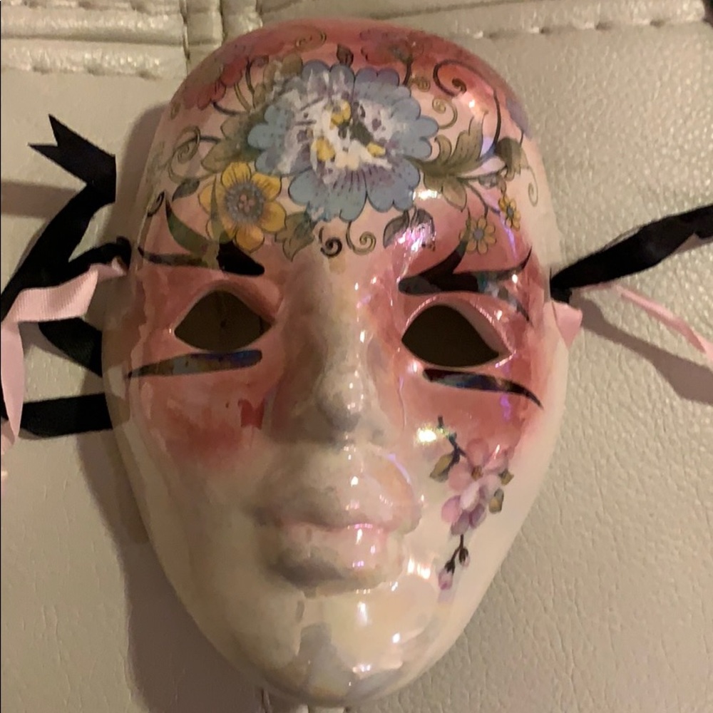 Glazed ceramic mask - Picture 2 of 2